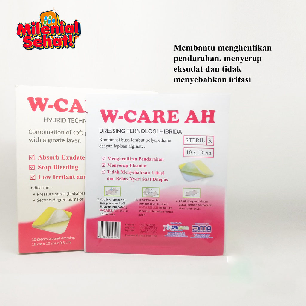 Jual W CARE AH DRESSING PERBAN LUKA HARGA PERSACHET Shopee Indonesia