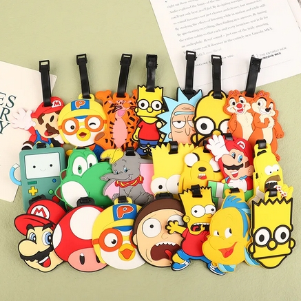 Jual Label Nama Koper dan Tas Luggage Tag Koper Karakter | Shopee Indonesia