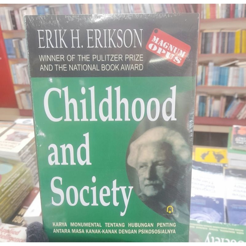 Jual Childhood and Society Erik H. Erikson Buku Original HVS Shopee