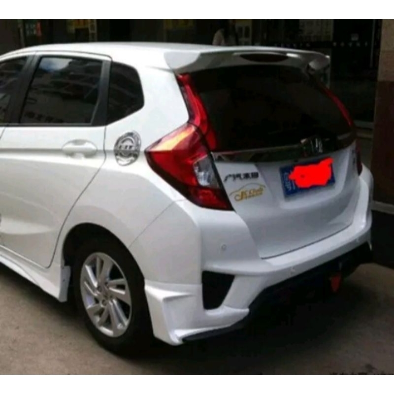 Jual Spoiler Gk5 Jazz mugen rs topi belakang atas kaca honda Jess Jezz ...