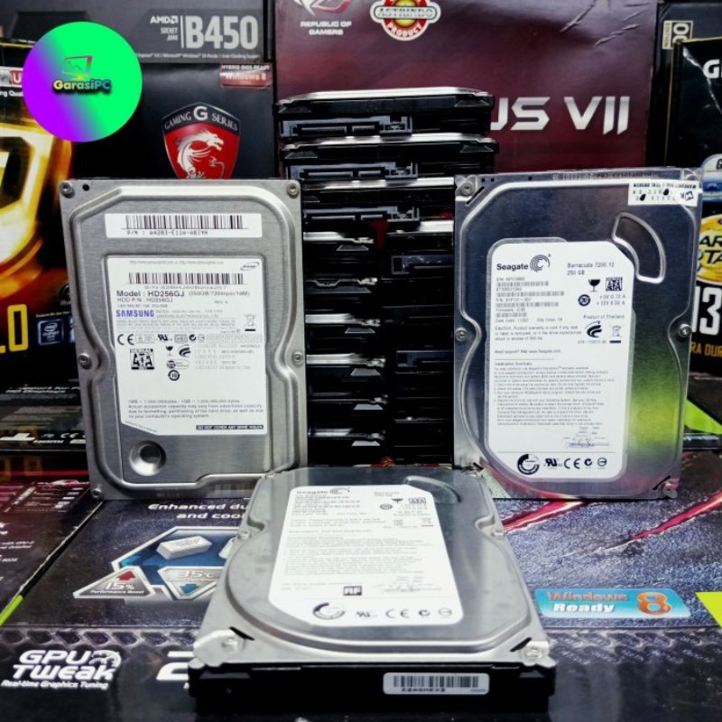 Jual Hardisk HDD Komputer PC CCTV Internal 250Gb Socket SATA Normal ...