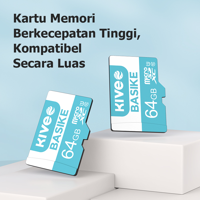 Jual BASIKE Memory Card HP Kartu Memori SD 256GB/ 128GB / 64GB / 32GB / 16GB 180MBps SD Cards
