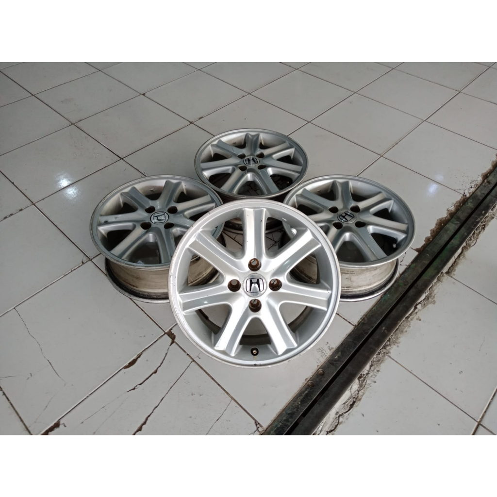 Jual Velg Copotan Oem Honda Civic Ring Pcd X Silver Bisa Untuk Soluna Vios City Brio