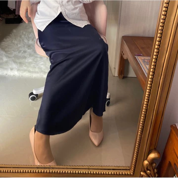 JOSI Rok Satin Silk Premium Satin Silk Skirt Rok Wanita Korean Skirt