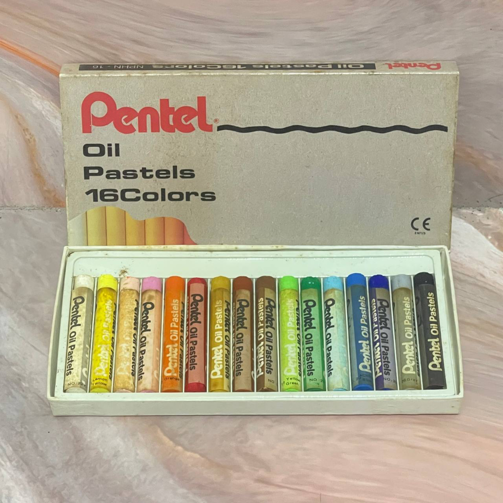 Jual CRAYON PENTEL Oil Pastel 16 Warna | Shopee Indonesia