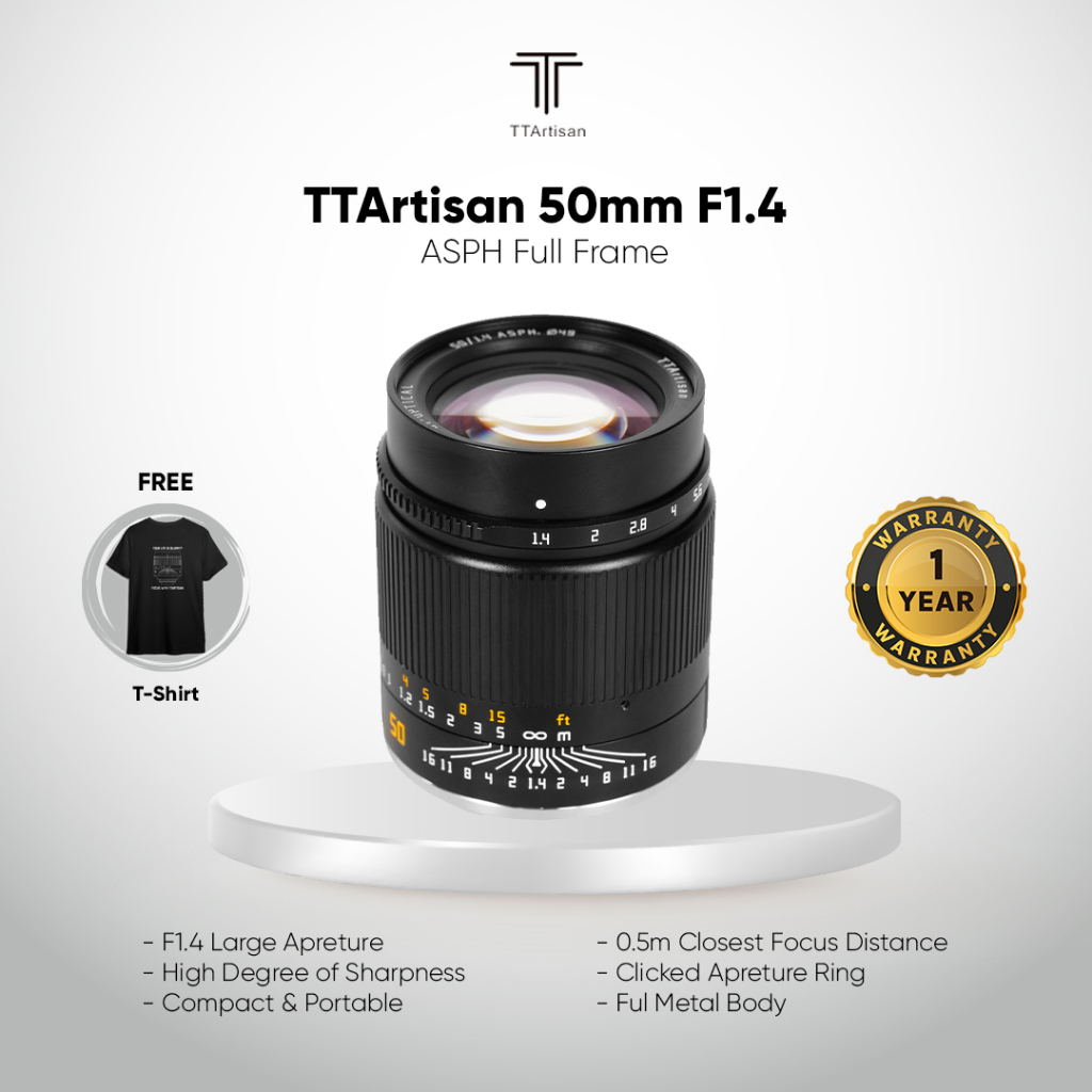 TTArtisan 50mm F1.4 Asph.