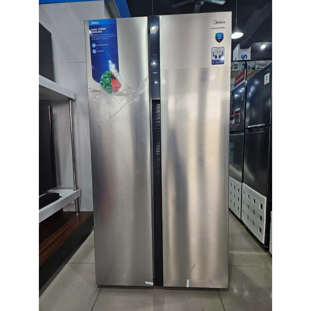 Jual MIDEA KULKAS SIDE BY SIDE MDRS710FGF02ID | Shopee Indonesia