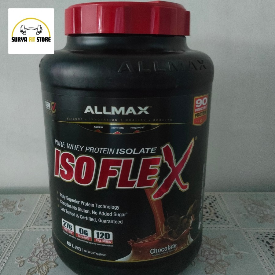 Jual Allmax Isoflex Pure Whey Protein Isolate 5lbs Rasa Chocolate