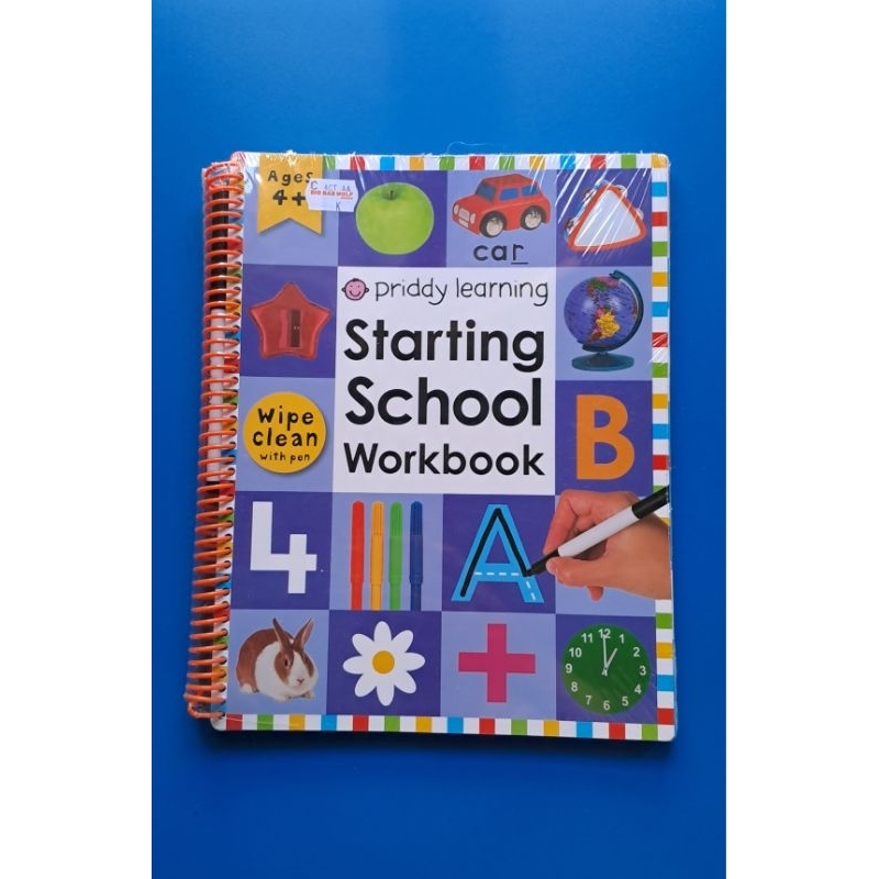 Jual Starting School Workbook Wipe Clean Activity Book | Shopee Indonesia