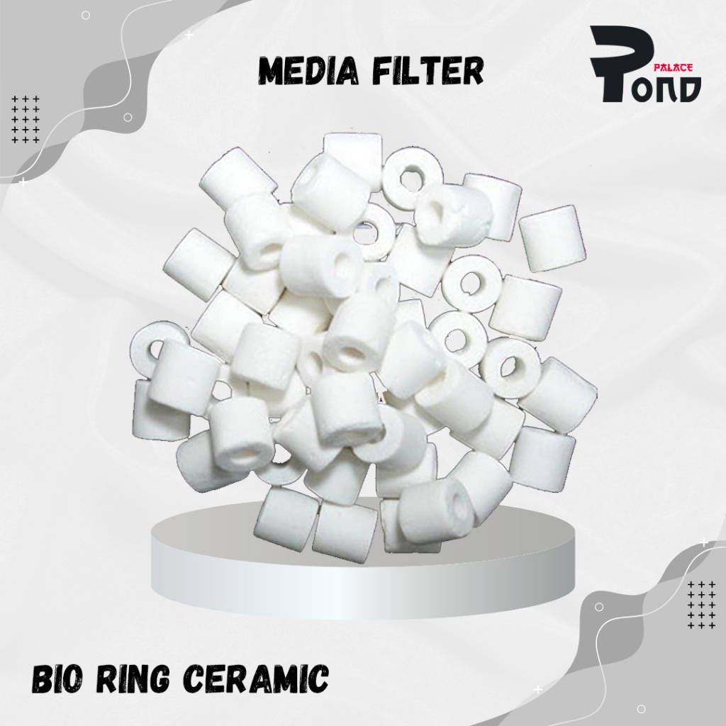 Jual Bio Ring Ceramic Media Filter Akuarium Kolam 1Kg | Shopee Indonesia