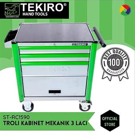 Jual Roller Cabinet Tool Kit 3 Laci Drawer TEKIRO ST-RC1590 Kotak ...