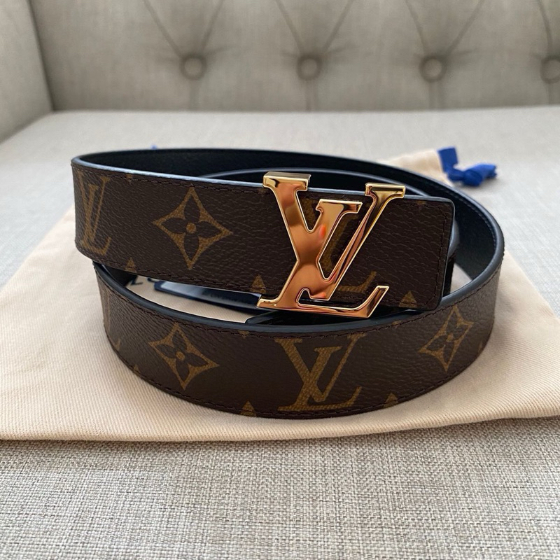 aksesoris ikat-pinggang Louis Vuitton Mini 25mm Monogram Initial Belt