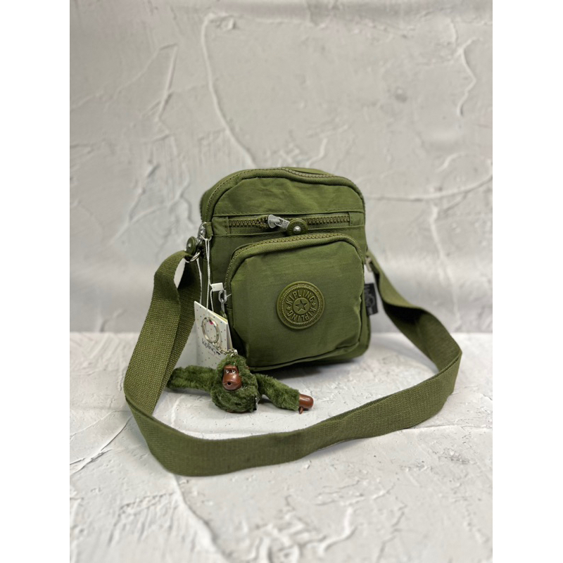 Jual Tas Selempang 4 Ruang Bahan Parasut Waterproof / Tas Selempang