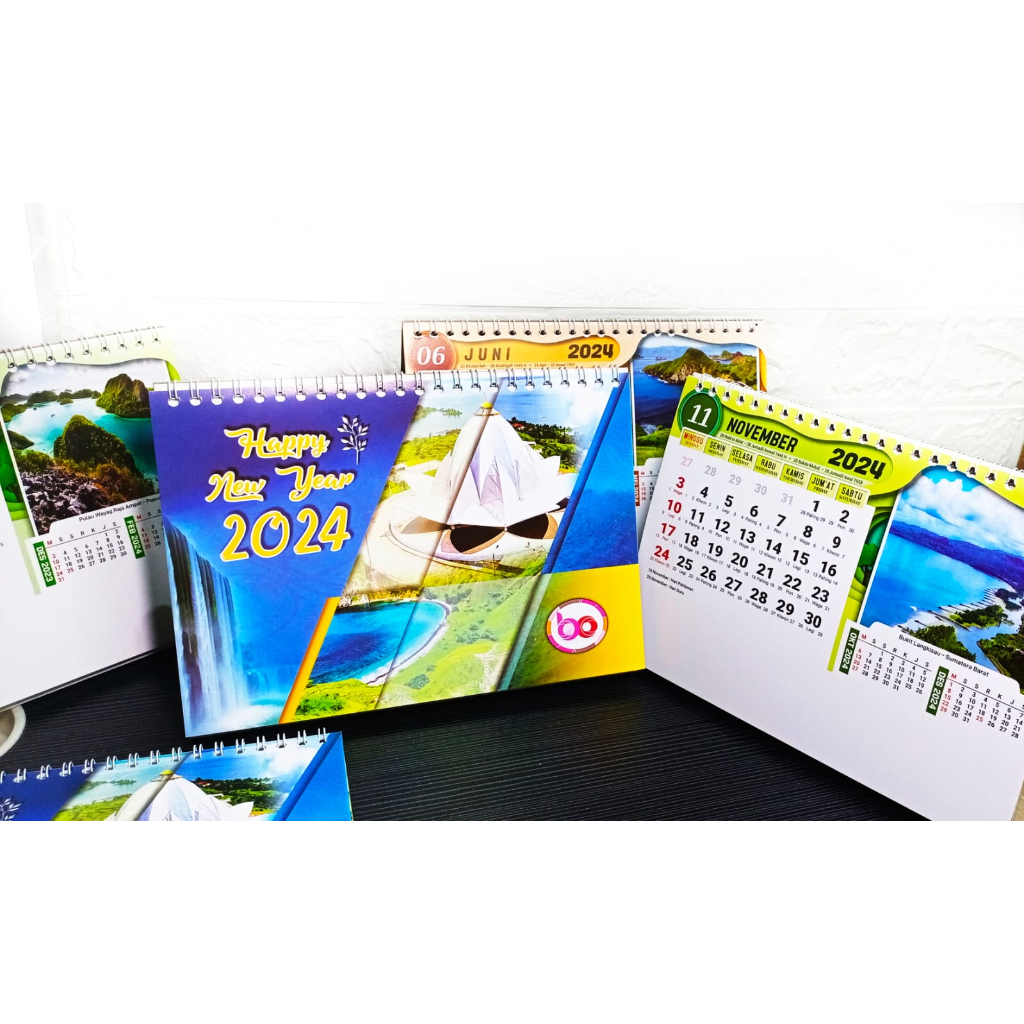 Jual KALENDER MEJA 2024 / Kalender 2024 / Kalender Meja / Kalender ...