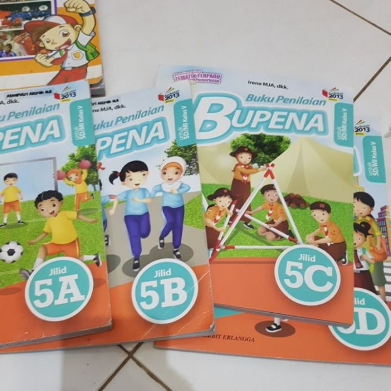 Jual buku penilaian BUPENA kelas 5 (sisa 5A saja) | Shopee Indonesia