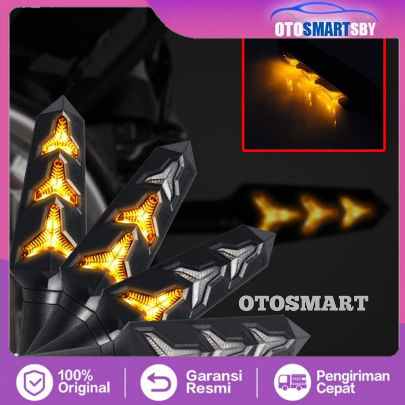 Jual Lampu LED Sen Runing Motor Runing LED Riting Reteng CBR VARIO BEAT ...