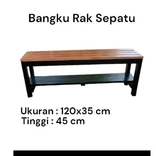 Jual Bangku Rak Sepatu 2 susun | Shopee Indonesia