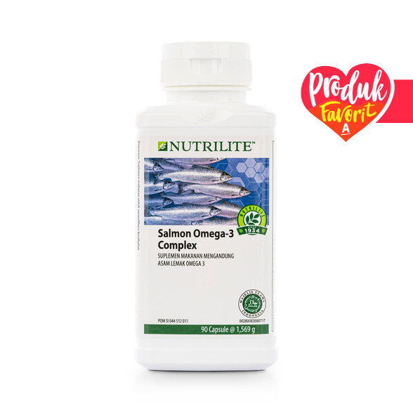 Jual Nutrilite Salmon Omega 3 Complex original amway Shopee Indonesia