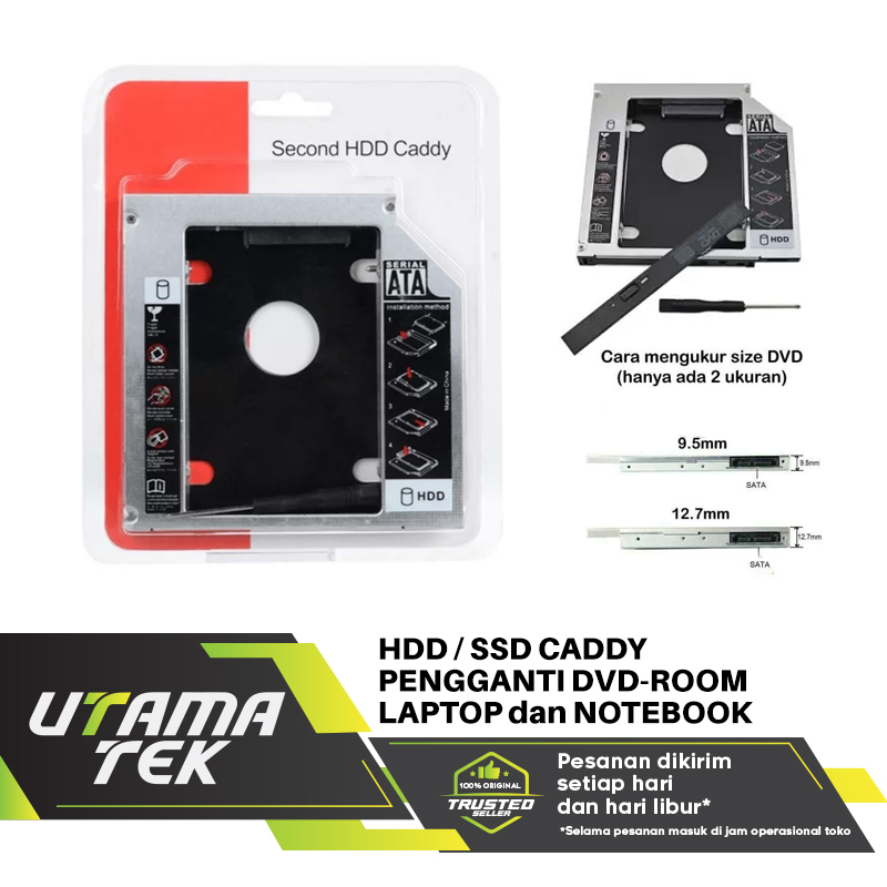 Jual Caddy SSD 9.5mm | Shopee Indonesia