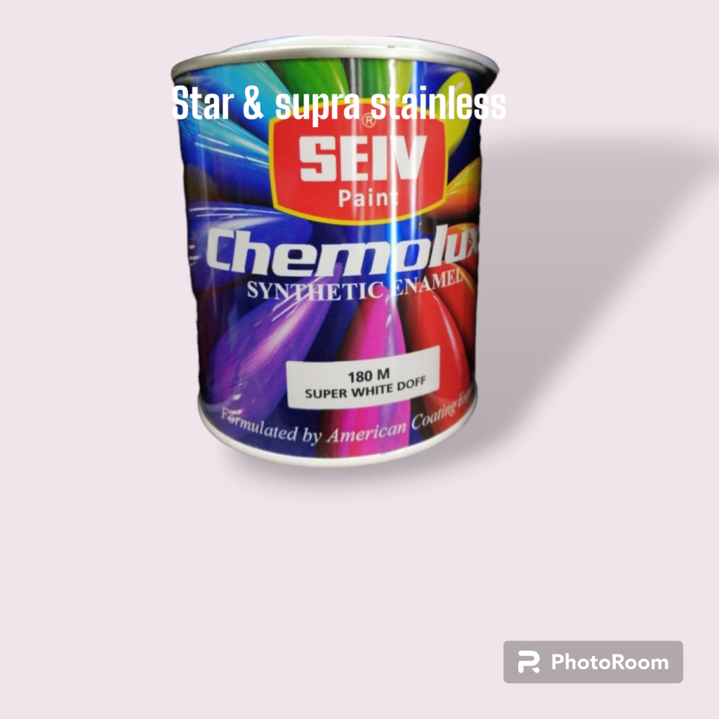 Jual SEIV Chemolux Synthetic Enamel Cat kayu & besi kemasan 1liter ...
