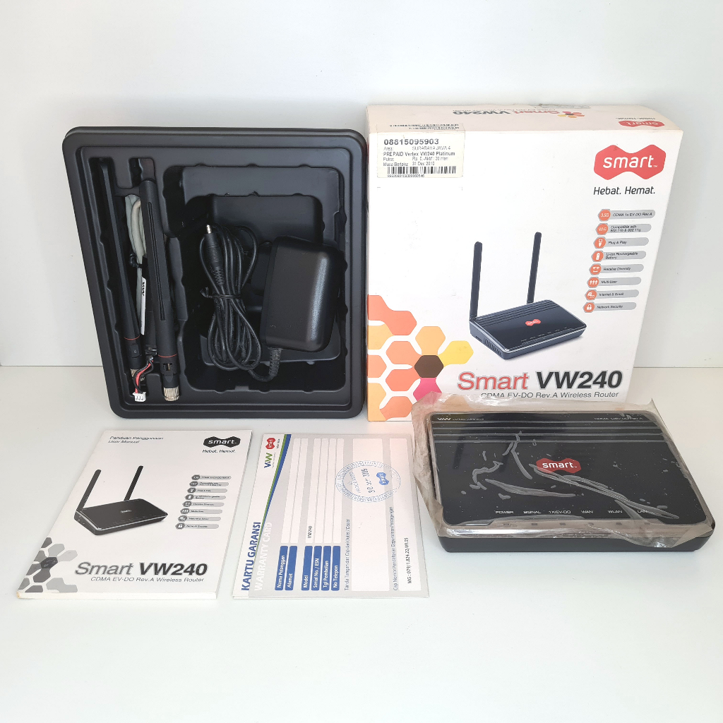 Jual Modem Vertex CDMA EVDO Smart Smartfren VW240 Wireless Router ...
