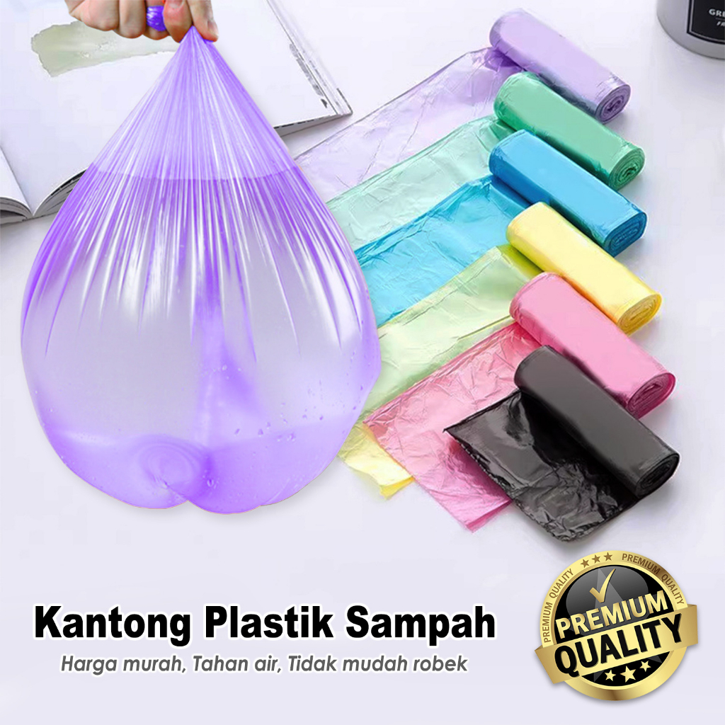 Jual Kantong Plastik Sampah Trash Bag Kantong Sampah Serbaguna Termurah Ukuran 45cm X 50cm 1 4941