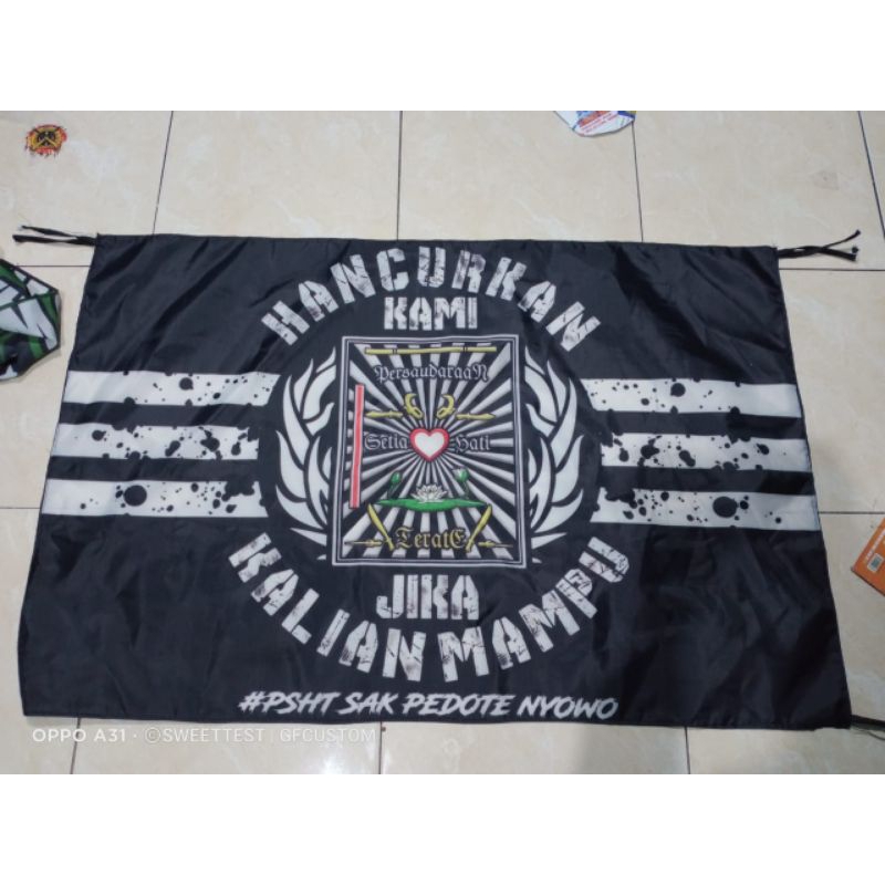 Jual Termurah 1 Hari Jadi Bendera Psht Custom Giantflag Sh Bendera