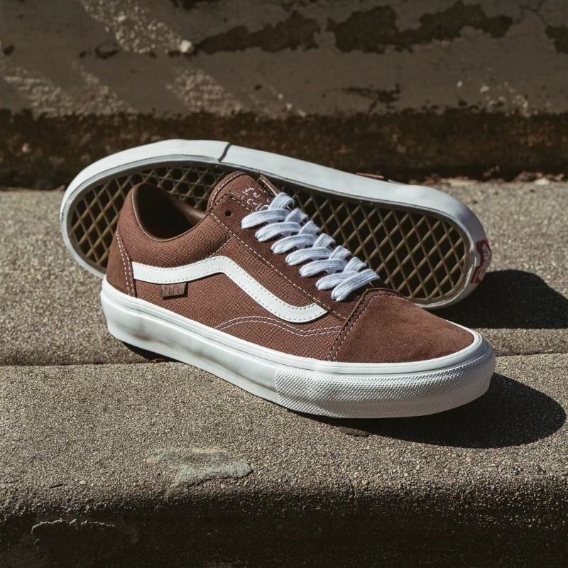 Jual VANS OLDSKOOL SKATE x NICK MICHEL BROWN | Shopee Indonesia