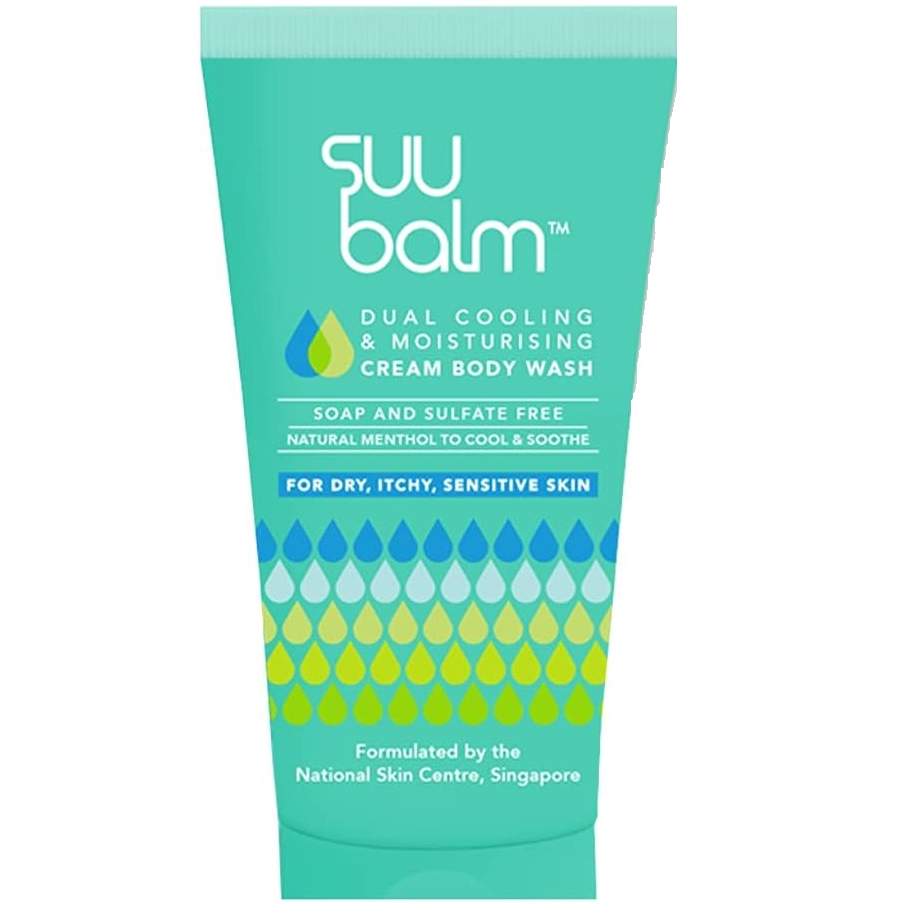 Jual Suu Balm Dual Cooling & Moisturising Cream Body Wash 45ml Shopee