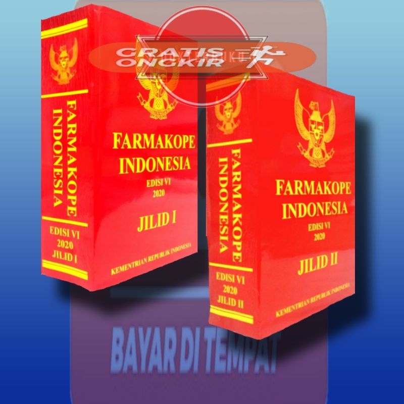 Jual PAKET 2 BUKU FARMAKOPE EDISI VI JILID 1 DAN 2 ( FI 6 ) FI6 ...