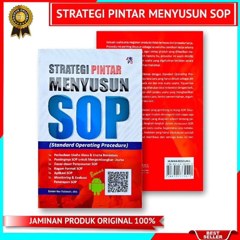 Jual BUKU STRATEGI PINTAR MENYUSUN SOP Standard Operating Procedure ...