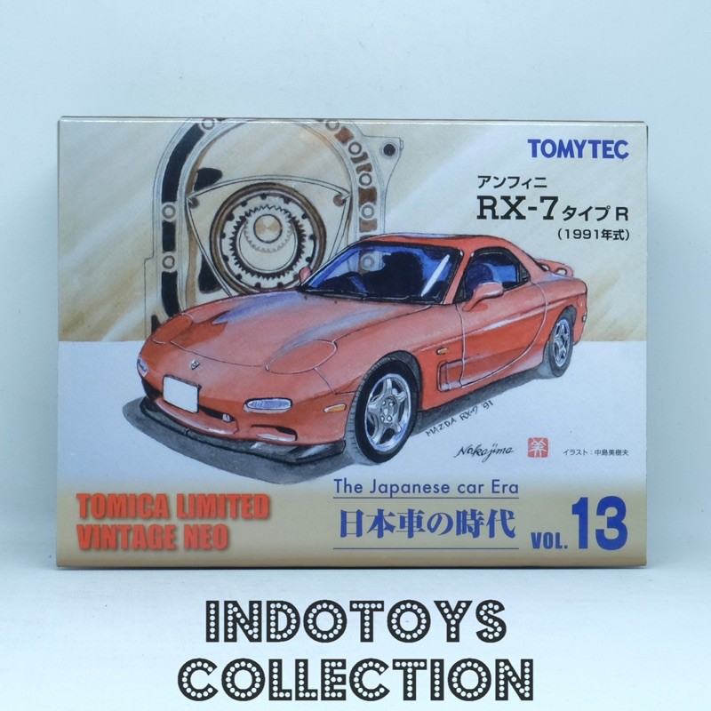 Jual Tomica Limited Vintage Neo ~ Mazda RX-7 Red | Shopee Indonesia