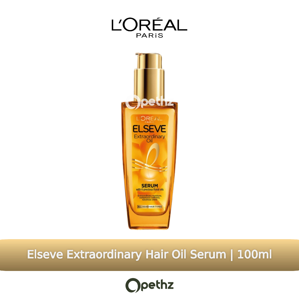 Jual Loreal Paris Elseve Extraordinary Oil Gold Hair Treatment Serum 100ml Shopee Indonesia 7756