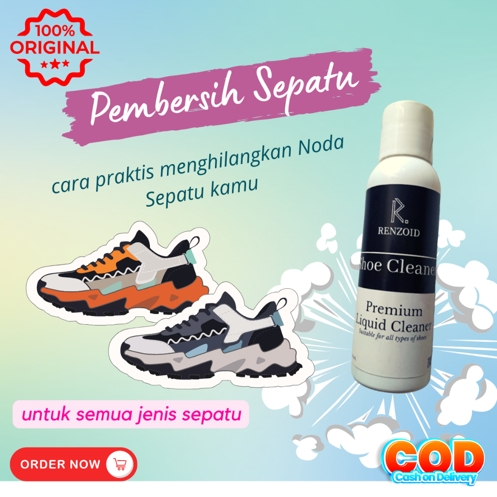 Jual Shoe Cleaner Sabun Pembersih Cuci Sepatu Ml Shopee Indonesia