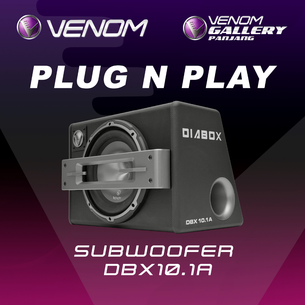 Jual Subwoofer Bagasi Mobil DIABLO DBX 10.1A Built In Power Amplifier