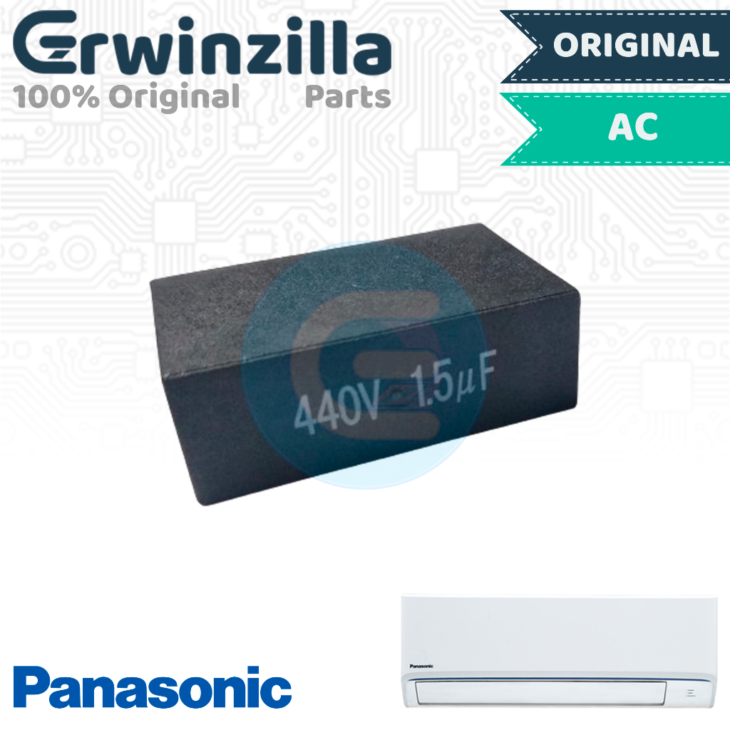 Jual Kapasitor Fan Kipas Indoor AC Panasonic Cawang Original All Model