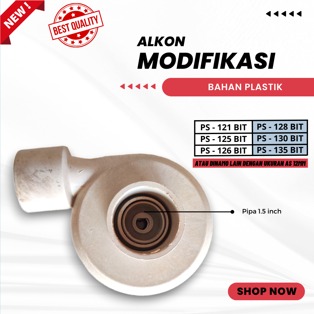 Jual Alkon Keongan Pompa Air Modifikasi Shimizu Rubah Pompa Rumahan ...