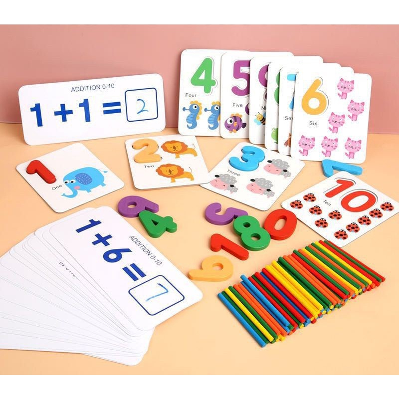 Jual Mainan Edukasi Anak I LOVE MATHEMATICS Mainan Belajar Berhitung ...
