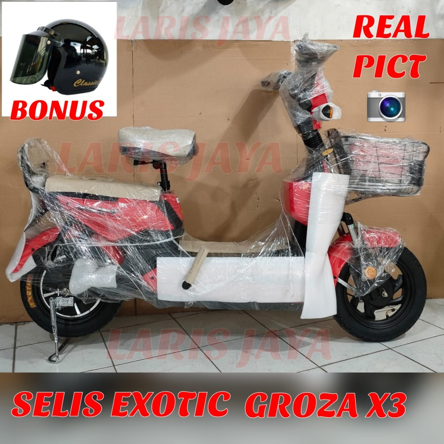 Jual Sepeda Listrik Exotic Groza X Exotic Groza Mx E Bike Exotic Sepeda Listrik Termurah Dan