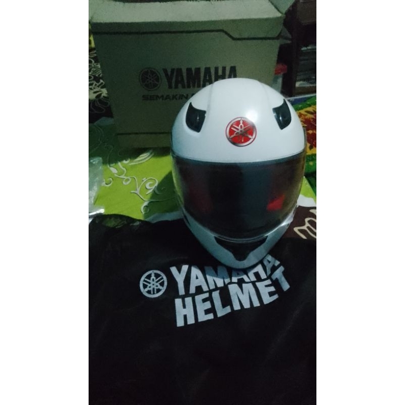 Jual Helm Fullface Ori New Bawaan Yamaha Shopee Indonesia