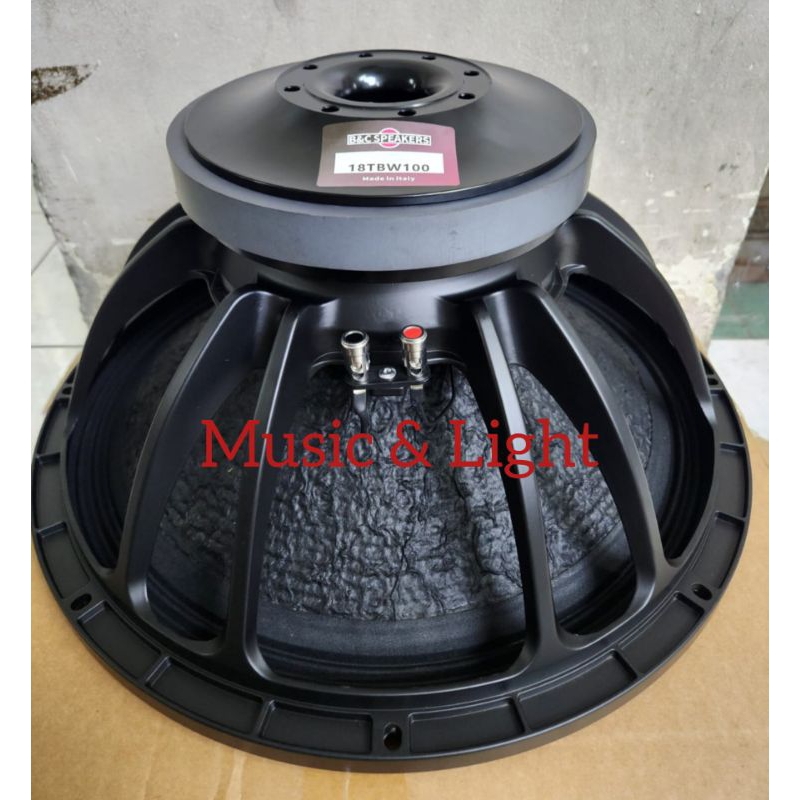 Jual Speaker 18 Inch Komponen B&C 18TBW100 18TBW 100 18 TBW 100 BNC ...