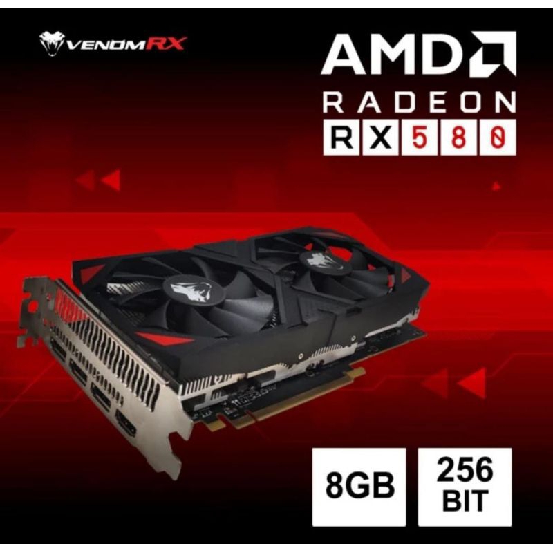 Jual Venomrx Rx 580 8gb Ddr5 256bit Vga Card Venom Rx 8gb Rx580 Ddr5 Shopee Indonesia