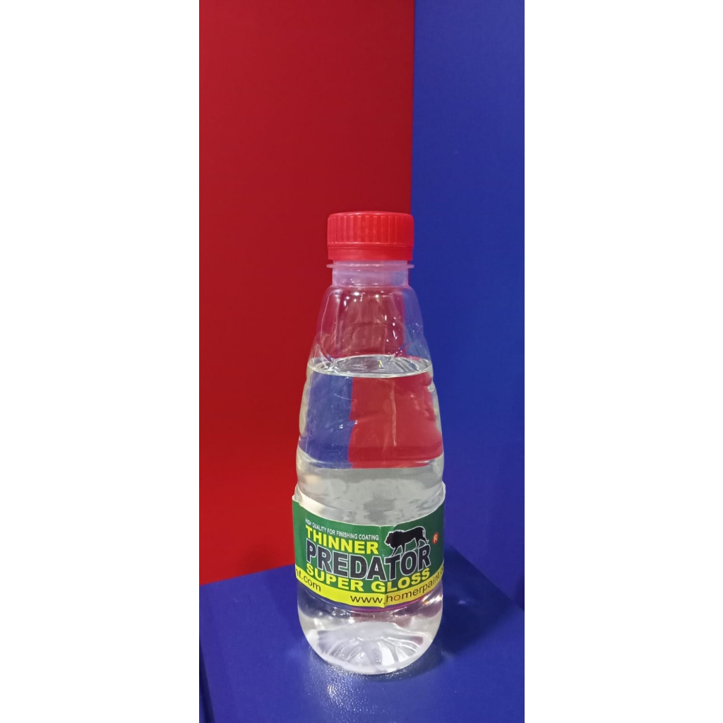 Jual PENGENCER CAT THINNER PREDATOR SUPER GLOSS HIJAU KEMASAN 300ML ...