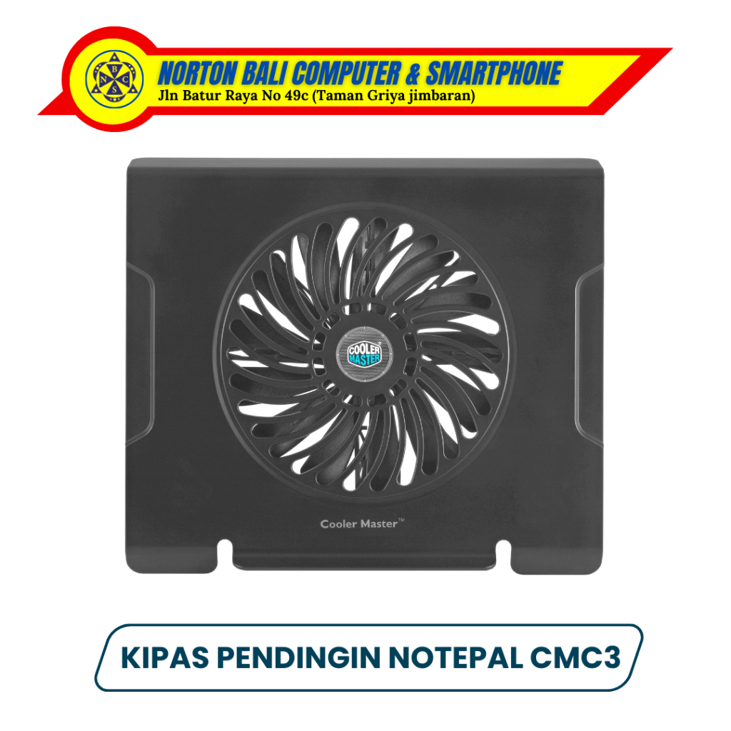 Jual Cooler master notepal cmc3 laptop cooling pad Shopee Indonesia