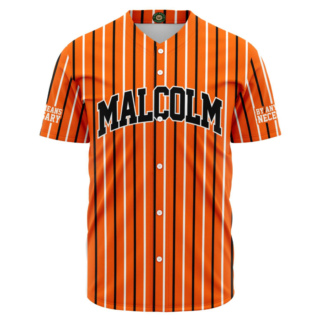 Malcolm x baseball jersey clearance