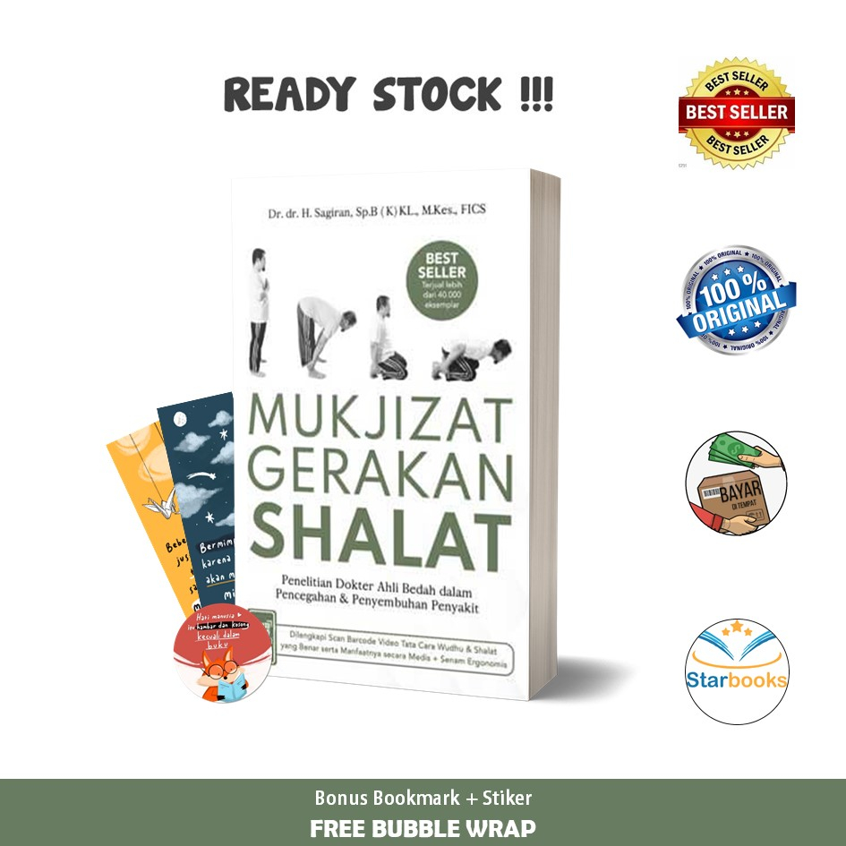 Jual Buku Mukjizat Gerakan Shalat (Edisi Revisi) - Qultum Media (Buku ...