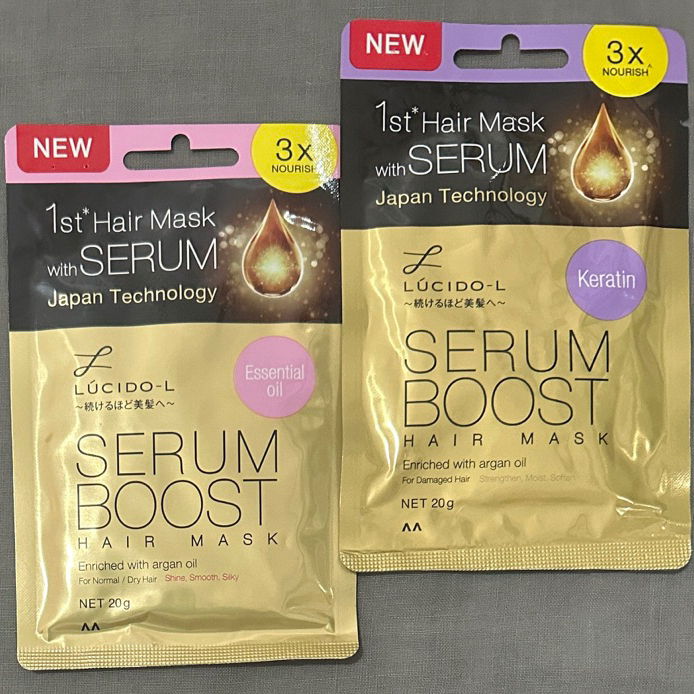 Jual LucidoL Serum Boost Hair Mask sachet Shopee Indonesia