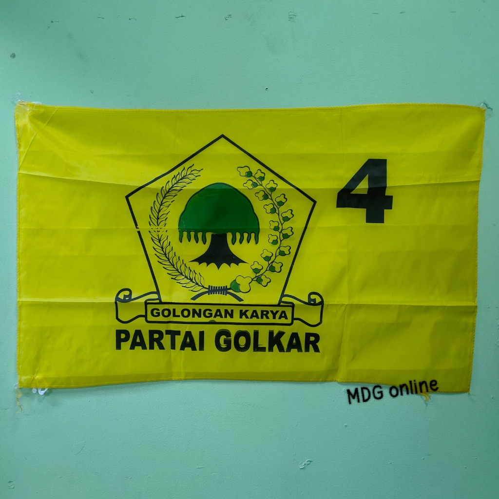 Jual Bendera Golkar 80x120 Minimal 25pcs Shopee Indonesia