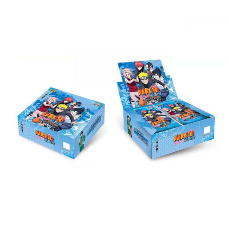 Kayou Naruto Booster Box Tier 2 Wave 7 - 30 Packs With 150 Official Anime Cards