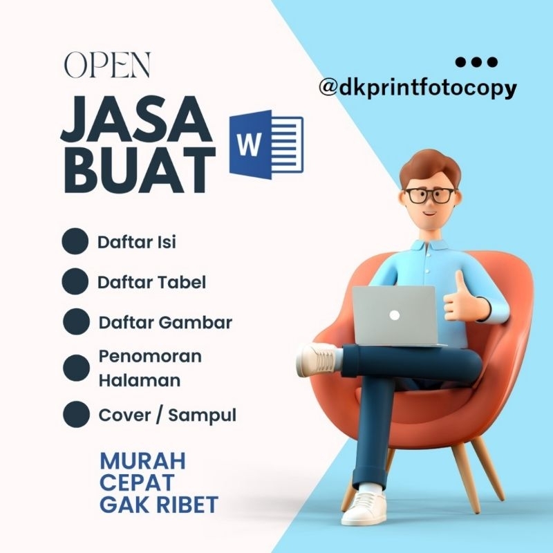 Jual BUAT DAFTAR ISI | DAFTAR TABEL | DAFTAR GAMBAR | LAMPIRAN | COVER